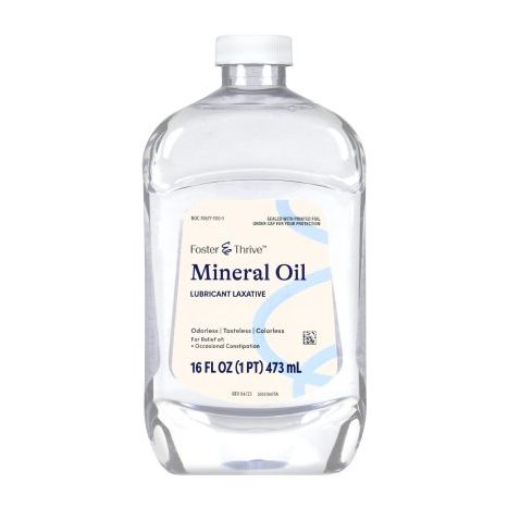 Foster & Thrive Mineral Oil - Lubricant Laxative (16 oz.) main product photo