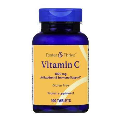 Foster & Thrive Vitamin C Supplement - 100 Tablets main product photo