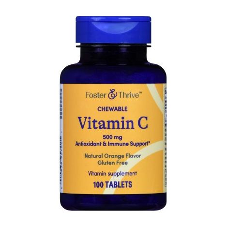 Foster & Thrive Vitamin C Chewable Tablets main product photo