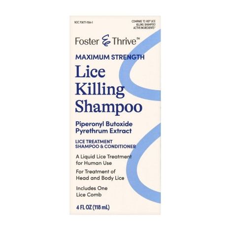 Foster & Thrive Foster & Thrive Lice Killing Shampoo main product photo