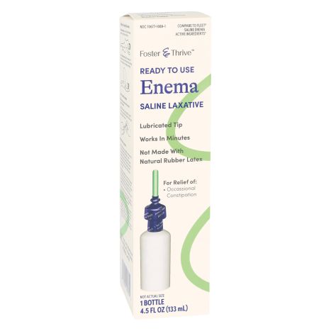 Foster & Thrive Ready-To-Use Enema - Saline Laxative main product photo