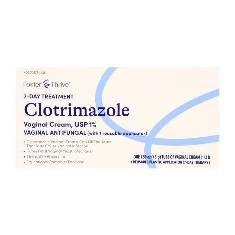 Foster & Thrive Clotrimazole Vaginal Antifungal Cream main product photo