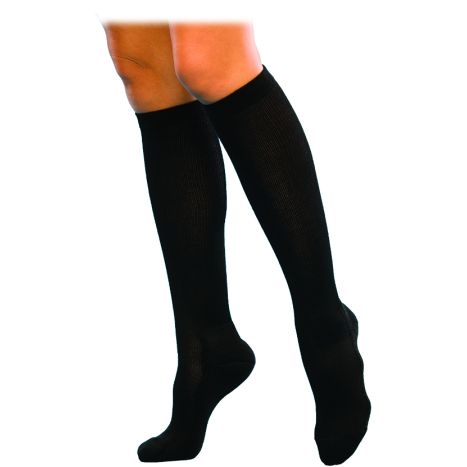 Sigvaris 146C Casual Cotton Knee High Compression Socks CLOSED TOE 15-20mmHg main product photo