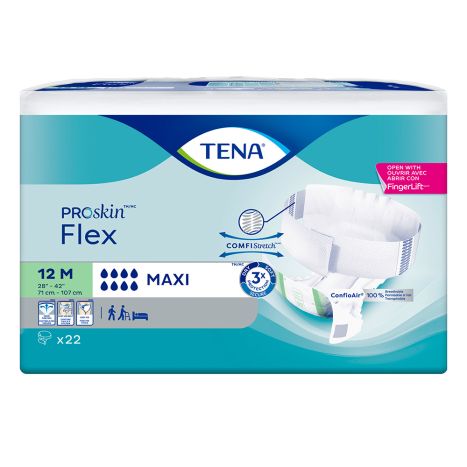 TENA ProSkin Flex Maxi Belted Adult Incontinence Briefs