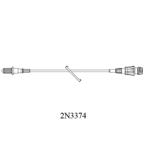 I.V. Catheter Extension Set With Male Luer Lock Adapter, Non-DEHP