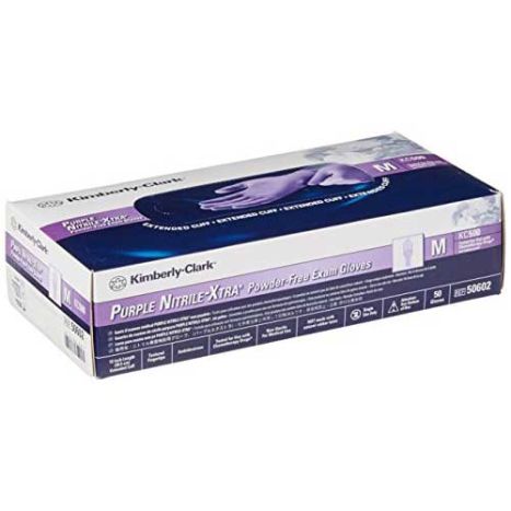 Halyard Purple Nitrile-Xtra Mサイズ 10箱 Exam Glove Purple Nitrile-Xtra™ X-Large Sterile - McKesson