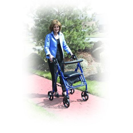Duet Transport Chair Rollator by Drive