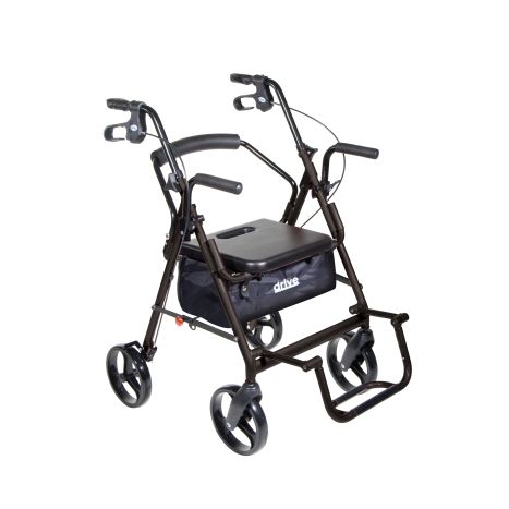 Duet Transport Chair Rollator by Drive