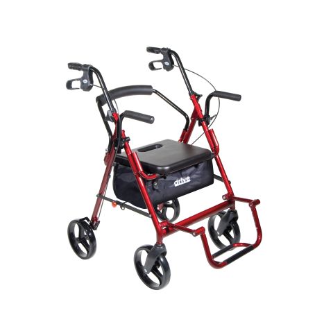 Duet Transport Chair Rollator by Drive