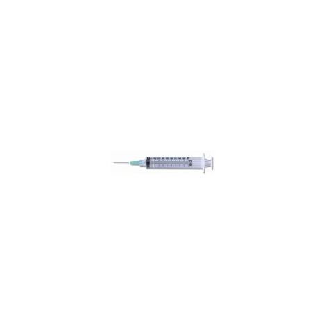10 mL Syringe with Needle, PrecisionGlide Luer-Lok Tip 20