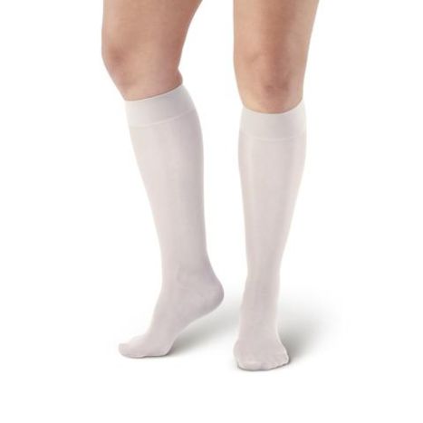 Ames Walker AW 76 Soft Sheer Knee Highs 8-15 MmHg Compression Socks - Made In USA, Fashionable Sheer Support - View #12