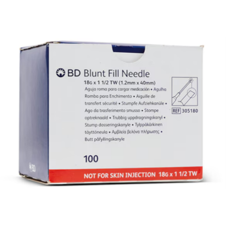 18 G Blunt Fill Needle 