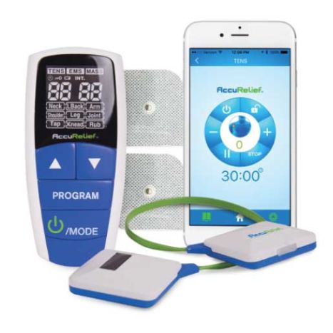 【ネット限定】 Carex AccuRelief Wireless 3-in-1 Pain Relief Device, Remote 洋楽