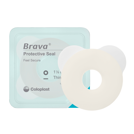 Coloplast 12036 Brava Protective Stoma Seal - 0.75 x 2.25 Inch main product photo