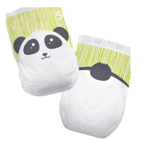 Cuties Size 5 Diapers - Panda