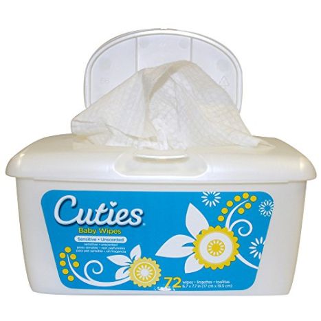 Cuties Wipes for Sensitive Skin