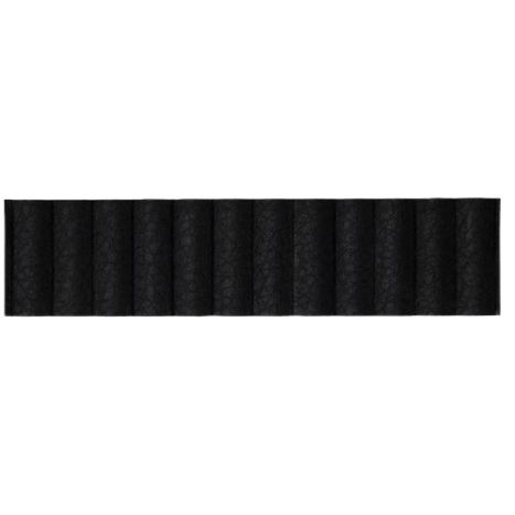 Black Vegan Leather Texture