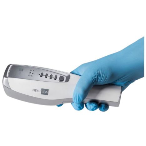 Hand Holding NextVein Device