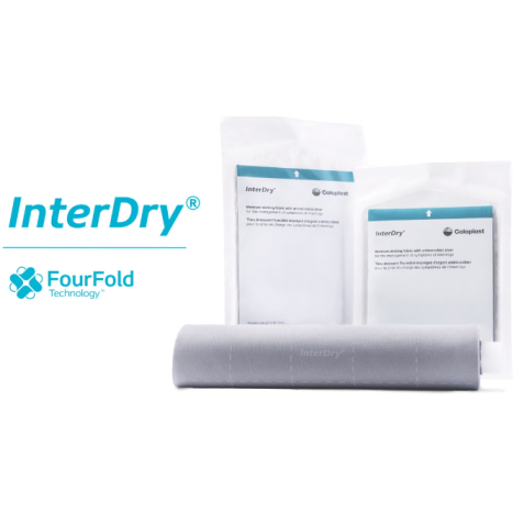 Interdry AG Antimicrobial Silver roll with packaging