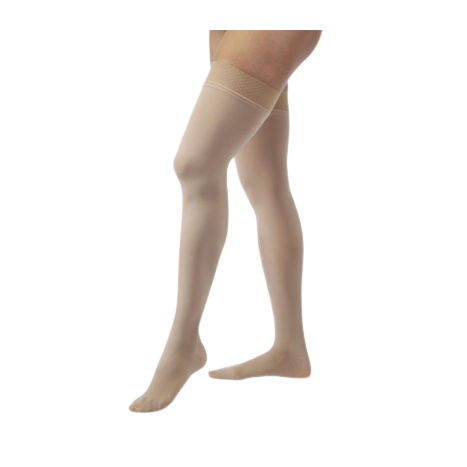 Jobst Opaque Thigh High Extra Firm Compression Stockings CLOSED TOE 30-40 mmHg main product photo