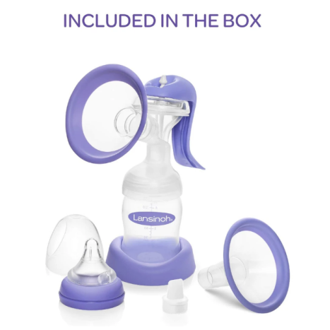 Lansinoh Manual Breast Pump 25 Flanges Vitality Medical