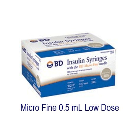 いsksjd BD Ultra-Fine Needle U100 Syringes, Becton Dickinson