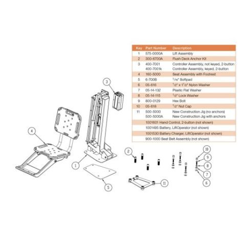 SR Smith ML300 Pool Lift