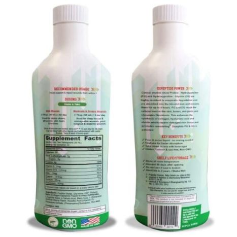 ND Labs DPP Dipeptide Power Collagen & Protein Wound Healing Supplement