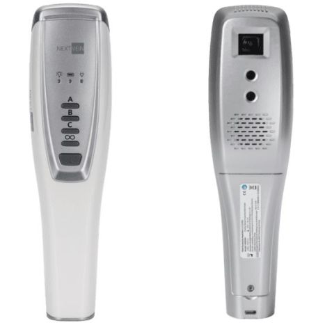 Front and Back of Device