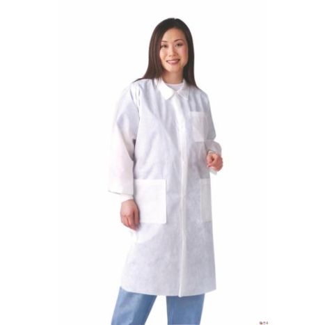 Multilayer Disposable Lab Coat - Medline NONSW100S