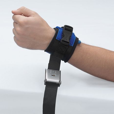 Wrist with Locking Quick-Release Buckle Cuff applied