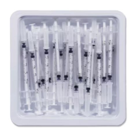 BD Allergy Syringe Trays, 27G - (0.5 - 1 mL) main product photo