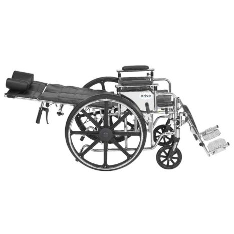 Drive Sentra Reclining Wheelchair, Dual Axle, 22 Inch Drive Sentra Reclining Wheelchair, Dual Axle, 22 Inch