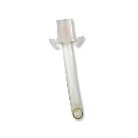 Disposable inner cannula with Shiley tracheostomy tube.
