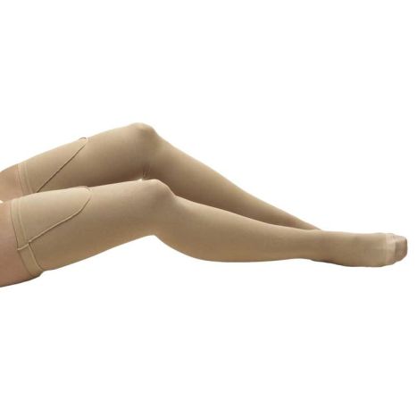 TRUFORM Anti-Embolism 18 mmHg Thigh High Support Stockings, CLOSED TOE main product photo