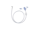 24 Inch Length, Continuous Feed, 2 Port Y, SECUR-LOK Right Angle Connector w/ Clamp (For MIC-KEY Low Profile Gastrostomy Feeding Tube)