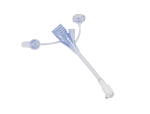 2 Inch Length, Continuous Feed, 2 Port Y, SECUR-LOK Right Angle Connector (For MIC-Key Low-Profile Gastrostomy, Jejunal, and Transgastric-Jejunal Feeding Tubes)