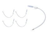 12 Inch Length, Bolus Feed, Catheter Tip, SECUR-LOK Straight Connector w/ Clamp (For MIC-KEY Low Profile Gastrostomy Tubes)