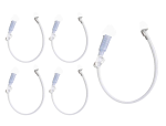 12 Inch Length, Bolus Feed, Catheter Tip, SECUR-LOK Right Angle Connector w/ Clamp (For MIC-KEY Low-Profile Gastrostomy, Jejunal, and Transgastric-Jejunal Feeding Tubes)