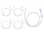 24 Inch Length, Bolus Feed, Catheter Tip, SECUR-LOK Straight Connector w/ Clamp (For MIC-KEY Low-Profile Gastrostomy, Jejunal, and Transgastric-Jejunal Feeding Tubes)