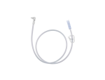 24 Inch Length, Bolus Feed, Catheter Tip, SECUR-LOK Right Angle Connector w/ Clamp (For MIC-KEY Low-Profile Gastrostomy, Jejunal, and Transgastric-Jejunal Feeding Tubes)