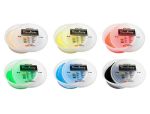 6-Piece Set, 4 oz Each: Tan, Yellow, Red, Green, Blue, Black