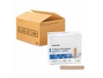 3/4 x 3 Inch - Plastic Rectangle Tan - Case