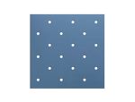 Atomic Blue, 3.4mm Thick, Mini Perforated