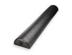 Black Composite Half Foam Roller, 6 x 36 Inch