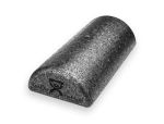 Black Composite Half Foam Roller, 6 x 12 Inch