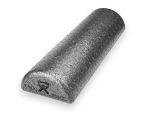 Black Composite Half Foam Roller, 6 x 18 Inch