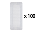 4 x 10 Inch Bandage, 2 x 7-1/2 Inch Pad x100