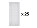 4 x 10 Inch Bandage, 2 x 7-1/2 Inch Pad x 25