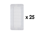 4 x 6 Inch Bandage, 2-1/4 x 6 Inch Pad x 25